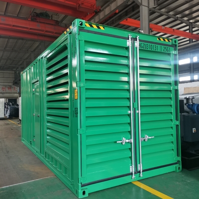 خرید 800kva 640kw 50Hz 3 فاز کانتینر دیزل ژنراتور هتل دیزل الکتریک ژنراتور online manufacture