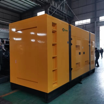 خرید دیزل ژنراتور آماده به کار 500 کیلووات عایق صدا 625 kva برای قدرت پشتیبان online manufacture