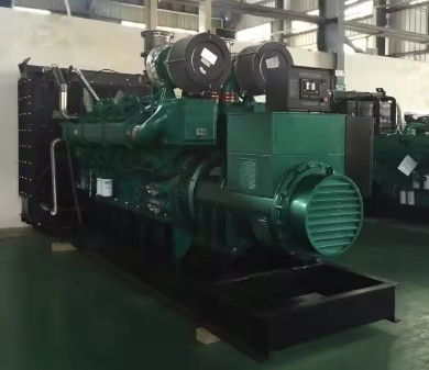 خرید 1700kVA 1360KW نوع باز الکتریکی و قدرت ژنراتور 3 فاز ژنراتورهای دیزل برای استفاده های صنعتی online manufacture