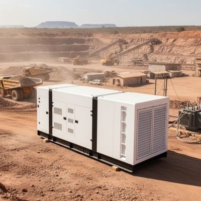 خرید Heavy duty Cummins Diesel Generator 1000kva used in mining site in Africa online manufacture