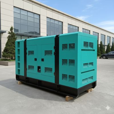 خرید EPA Approved 500kva 400kw Fuel Generator Set Silent Proof Type Prime Standby Power Station 480V ATS online manufacture