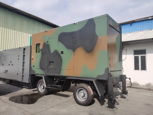 خرید 50HZ 100kva Cummins Trailer Generator Drop Frequency Drop Synchronous Diesel Generator online manufacture