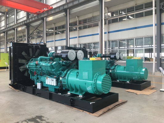 خرید دیزل ژنراتور 110v-480v 1500KW دیزل ژنراتور قاب باز الکتریکی online manufacture