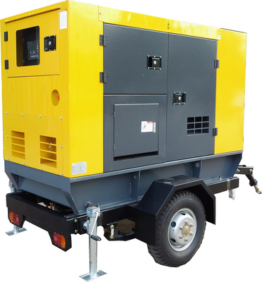 خرید دیزل ژنراتور تریلر سیار 220 ولت 380 ولت 400 Kva DG ست دیزل ژنراتور با چرخ online manufacture