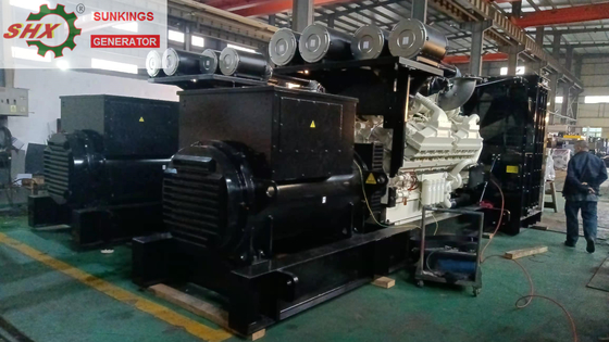ژنراتورهای ولتاژ بالا کمینز 2500kva 6.3kv برای بنادر دریایی در حالت آماده