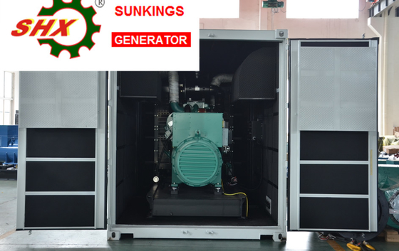 ژنراتور دیزل صوتی ضد صدا 2000kW MTU برای برق آماده صنعتی