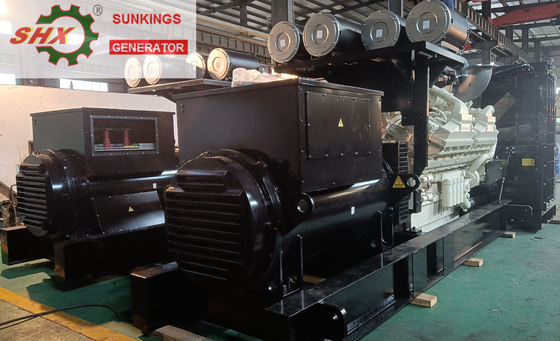 ژنراتور برق اضطراری 2000kva 3 فاز 400 ولت آلترناتور براشلس