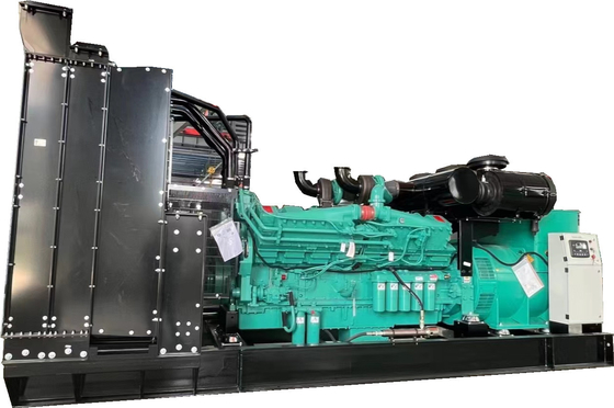 1800 دور در دقیقه مگا بی صدا ژنراتور 1000kva موتور دیزل کامینز OEM
