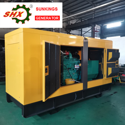 مولد برق آماده به کار صنعتی کامینز 250kva ضد بارندگی آسان برای جابجایی