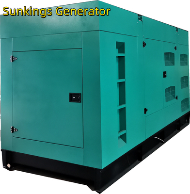 مجموعه دیزل ژنراتور کامینز 500kva ژنراتور ضد صدا سه فاز