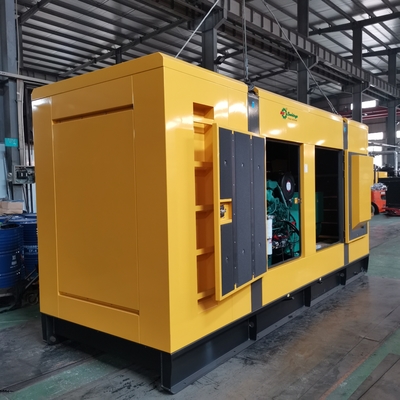 1800rpm دیزل ژنراتور کامینز 500kva دیزل ژنراتور 3 فاز بی صدا 400kw