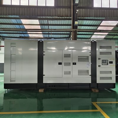 پمپ آب ژنراتور دیزل موتور 1000 KVA ذخیره سازی آماده صنعتی 220 ولت ژنراتور دیزل