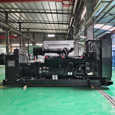 1MW Cummins دیزل ژنراتور مجموعه 1250kva نوع باز دیزل Genset برای قدرت آماده