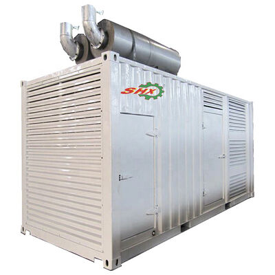 SHX تجارت و صنعت 1200kva وظیفه سنگین 960kw دیزل ژنراتور مجموعه با IP23 ضد باران Canopy