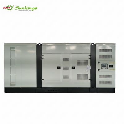 کارخانه 1000KW آماده برق برق خاموش ژنراتور دیزل مجموعه سه فاز آلترناتور با ATS گزینه