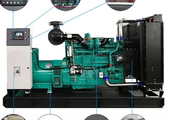 6LTAA9.5-G3 Cummins دیزل ژنراتور ست مدرسه 3 فاز باز نوع بی صدا Genset